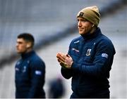 21 January 2024; Shane Cooney of St Thomas' walks the pitch before the AIB GAA Hurling All-Ireland Senior Club Championship Final match between O’Loughlin Gaels of Kilkenny and St. Thomas’ of Galway at Croke Park in Dublin. Photo by Sam Barnes/Sportsfile