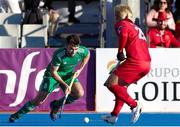 21 January 2024; Michael Robson of Ireland in action during the FIH Men's Olympic Hockey Qualifying Tournament third/fourth place play-off match between Ireland and Korea at Campo de Hockey Hierba Tarongers in Valencia, Spain. Photo by David Ramirez/Sportsfile