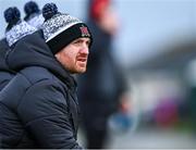 21 January 2024; Dundalk manager Stephen O'Donnell during the PTSB Leinster Senior Cup Group A match between Malahide United and Dundalk at Gannon Park in Malahide, Dublin. Photo by Tyler Miller/Sportsfile