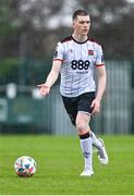 21 January 2024; Tom McLoughlin of Dundalk during the PTSB Leinster Senior Cup Group A match between Malahide United and Dundalk at Gannon Park in Malahide, Dublin. Photo by Tyler Miller/Sportsfile