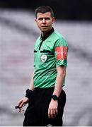 16 April 2022; Referee Alan Carey during the SSE Airtricity Women's National League match between Bohemians and DLR Waves at Dalymount Park in Dublin. Photo by Ben McShane/Sportsfile