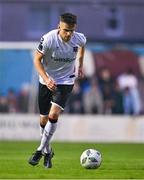 15 September 2023; Archie Davies of Dundalk during the Sports Direct Men’s FAI Cup quarter-final match between Galway United and Dundalk at Eamonn Deacy Park in Galway. Photo by Ben McShane/Sportsfile