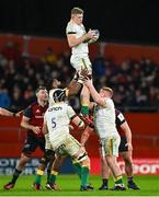 20 January 2024; Tom Pearson of Northampton Saints during the Investec Champions Cup Pool 3 Round 4 match between Munster and Northampton Saints at Thomond Park in Limerick. Photo by Brendan Moran/Sportsfile