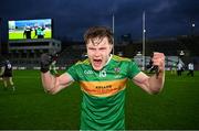 21 January 2024; Ethan Doherty of Glen celebrates after the AIB GAA Football All-Ireland Senior Club Championship Final match between Glen of Derry and St Brigid's of Roscommon at Croke Park in Dublin. Photo by Ramsey Cardy/Sportsfile