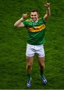 21 January 2024; Cahir McCabe of Glen celebrates after his side's victory in the AIB GAA Football All-Ireland Senior Club Championship Final match between Glen of Derry and St Brigid's of Roscommon at Croke Park in Dublin. Photo by Sam Barnes/Sportsfile Photo by Sam Barnes/Sportsfile