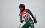 22 January 2024; Éabha McKenna of Team Ireland competes in the womens Alpine Combined Super-G event during day three of the Winter Youth Olympic Games 2024 at Gangwon in South Korea. Photo by Eóin Noonan/Sportsfile