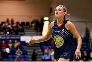 21 January 2024; Ava Walshe of Gurranabraher Credit Union Brunell during the Basketball Ireland Paudie O'Connor Cup Final match between Catalyst Fr Mathews and Gurranabraher Credit Union Brunell at the National Basketball Arena in Tallaght, Dublin. Photo by Seb Daly/Sportsfile
