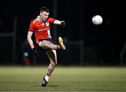17 January 2024; David Buckley of MTU Cork during the Electric Ireland Higher Education GAA Sigerson Cup Round 2 match between MTU Cork and ATU Donegal at the GAA National Games Development Centre in Abbotstown, Dublin. Photo by Ben McShane/Sportsfile