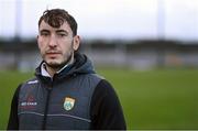 22 January 2024; Kerry captain Paudie Clifford poses for a portrait after a Kerry senior football media conference at Austin Stack Park in Tralee, Kerry. Photo by Brendan Moran/Sportsfile