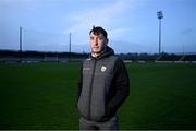 22 January 2024; Kerry captain Paudie Clifford poses for a portrait after a Kerry senior football media conference at Austin Stack Park in Tralee, Kerry. Photo by Brendan Moran/Sportsfile