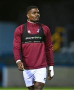 22 January 2024; Frantz Pierrot of Drogheda United before the PTSB Leinster Senior Cup Group A match between Drogheda United and Bohemians at Weaver's Park in Drogheda, Louth. Photo by Ben McShane/Sportsfile