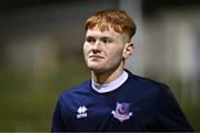22 January 2024; Drogheda United goalkeeper Ryan Maher before the PTSB Leinster Senior Cup Group A match between Drogheda United and Bohemians at Weaver's Park in Drogheda, Louth. Photo by Ben McShane/Sportsfile