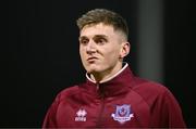 22 January 2024; Hayden Cann of Drogheda United before the PTSB Leinster Senior Cup Group A match between Drogheda United and Bohemians at Weaver's Park in Drogheda, Louth. Photo by Ben McShane/Sportsfile
