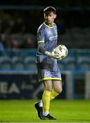 22 January 2024; Drogheda United goalkeeper Andrew Wogan during the PTSB Leinster Senior Cup Group A match between Drogheda United and Bohemians at Weaver's Park in Drogheda, Louth. Photo by Ben McShane/Sportsfile