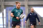 23 January 2024; Finlay Bealham during Ireland Rugby squad training at the IRFU High Performance Centre at the Sport Ireland Campus in Dublin. Photo by Harry Murphy/Sportsfile