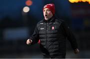 20 January 2024; Derry coach Gavin Devlin before the Bank of Ireland Dr McKenna Cup final match between Derry and Donegal at O'Neills Healy Park in Omagh, Tyrone. Photo by Ramsey Cardy/Sportsfile