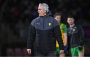 20 January 2024; Donegal manager Jim McGuinness before the Bank of Ireland Dr McKenna Cup final match between Derry and Donegal at O'Neills Healy Park in Omagh, Tyrone. Photo by Ramsey Cardy/Sportsfile