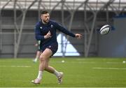 23 January 2024; Robbie Henshaw during Ireland Rugby squad training at the IRFU High Performance Centre at the Sport Ireland Campus in Dublin. Photo by Harry Murphy/Sportsfile