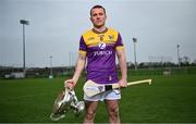 24 January 2024; Wexford hurler Kevin Foley poses for a portrait during the launch for the 2024 Dioralyte Walsh Cup Final Launch at the GAA National Games Development Centre in Abbotstown, Dublin, ahead of Sunday's final between Galway and Wexford. Photo by David Fitzgerald/Sportsfile