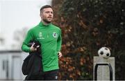 24 January 2024; Jack Byrne during a Shamrock Rovers squad training session at Roadstone Group Sports Club in Dublin. Photo by Seb Daly/Sportsfile