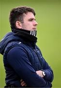 24 January 2024; Mary Immaculate College Limerick manager Jamie Wall during the Electric Ireland Higher Education GAA Fitzgibbon Cup Round 2 match between Mary Immaculate College Limerick and UCC at MICL Grounds in Limerick. Photo by Piaras Ó Mídheach/Sportsfile