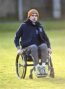 24 January 2024; Mary Immaculate College Limerick manager Jamie Wall after the Electric Ireland Higher Education GAA Fitzgibbon Cup Round 2 match between Mary Immaculate College Limerick and UCC at MICL Grounds in Limerick. Photo by Piaras Ó Mídheach/Sportsfile