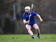 24 January 2024; Shane Meehan of Mary Immaculate College Limerick during the Electric Ireland Higher Education GAA Fitzgibbon Cup Round 2 match between Mary Immaculate College Limerick and UCC at MICL Grounds in Limerick. Photo by Piaras Ó Mídheach/Sportsfile