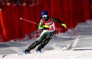 25 January 2024; Eábha McKenna of Team Ireland competes in the womens slalom event during day six of the Winter Youth Olympic Games 2024 at Gangwon in South Korea. Photo by Eóin Noonan/Sportsfile