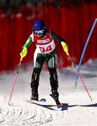 25 January 2024; Eábha McKenna of Team Ireland competes in the womens slalom event during day six of the Winter Youth Olympic Games 2024 at Gangwon in South Korea. Photo by Eóin Noonan/Sportsfile