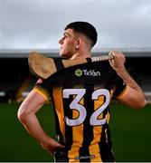 25 January 2024; Kilkenny hurler Eoin Cody is pictured during a promotional event at UPMC Nowlan Park, Kilkenny as Avonmore owner Tirlán reaffirm sponsorship commitments to Kilkenny GAA for the 2024 season. Avonmore, Ireland's number one dairy brand, has featured proudly on Kilkenny jerseys since 1994 making it one of the longest running GAA partnerships in the country. Photo by David Fitzgerald/Sportsfile