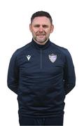 24 January 2024; Goalkeeping coach Ian Fowler poses for a portrait during a Wexford FC squad portraits session at the SETU Carlow Campus. Photo by Stephen McCarthy/Sportsfile
