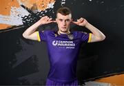 24 January 2024; James Crawford poses for a portrait during a Wexford FC squad portraits session at the SETU Carlow Campus. Photo by Stephen McCarthy/Sportsfile