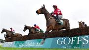 25 January 2024; Glengouly, with Paul Townend up, during the Goffs Thyestes Handicap Steeplechase at Gowran Park in Kilkenny. Photo by Seb Daly/Sportsfile