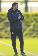 26 January 2024; St Patrick's Athletic manager Jon Daly during the pre-season friendly match between Bohemians and St Patrick's Athletic at the FAI National Training Centre in Abbotstown, Dublin. Photo by Seb Daly/Sportsfile
