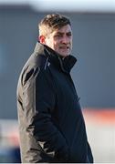 26 January 2024; Bohemians manager Declan Devine before the pre-season friendly match between Bohemians and St Patrick's Athletic at the FAI National Training Centre in Abbotstown, Dublin. Photo by Seb Daly/Sportsfile