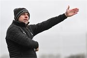 27 January 2024; Fermanagh manager Kieran Donnelly during the Allianz Football League Division 2 match between Meath and Fermanagh at Páirc Tailteann in Navan, Meath. Photo by Tyler Miller/Sportsfile