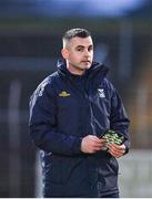 27 January 2024; Cavan manager Raymond Galligan before the Allianz Football League Division 2 match between Kildare and Cavan at Netwatch Cullen Park in Carlow. Photo by Stephen Marken/Sportsfile