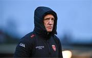27 January 2024; Armagh manager Kieran McGeeney before the Allianz Football League Division 2 match between Armagh and Louth at BOX-IT Athletic Grounds in Armagh. Photo by Ben McShane/Sportsfile