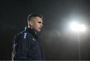 27 January 2024; Cavan manager Raymond Galligan during the Allianz Football League Division 2 match between Kildare and Cavan at Netwatch Cullen Park in Carlow. Photo by David Fitzgerald/Sportsfile