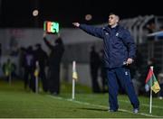 27 January 2024; Cavan manager Raymond Galligan during the Allianz Football League Division 2 match between Kildare and Cavan at Netwatch Cullen Park in Carlow. Photo by Stephen Marken/Sportsfile