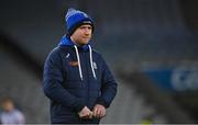 27 January 2024; Monaghan manager Vinny Corey before the Allianz Football League Division 1 match between Dublin and Monaghan at Croke Park in Dublin. Photo by Seb Daly/Sportsfile