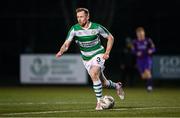 27 January 2024; Sean Hoare of Shamrock Rovers during the pre-season friendly match between Shamrock Rovers and Wexford at Roadstone Group Sports Club in Dublin. Photo by Stephen McCarthy/Sportsfile