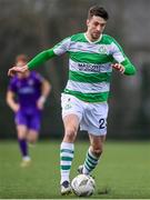 27 January 2024; Neil Farrugia of Shamrock Rovers during the pre-season friendly match between Shamrock Rovers and Wexford at Roadstone Group Sports Club in Dublin. Photo by Stephen McCarthy/Sportsfile