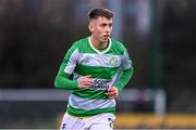 27 January 2024; Darragh Burns of Shamrock Rovers during the pre-season friendly match between Shamrock Rovers and Wexford at Roadstone Group Sports Club in Dublin. Photo by Stephen McCarthy/Sportsfile