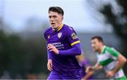 27 January 2024; Carl Lennox of Wexford during the pre-season friendly match between Shamrock Rovers and Wexford at Roadstone Group Sports Club in Dublin. Photo by Stephen McCarthy/Sportsfile
