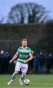 27 January 2024; Sean Hoare of Shamrock Rovers during the pre-season friendly match between Shamrock Rovers and Wexford at Roadstone Group Sports Club in Dublin. Photo by Stephen McCarthy/Sportsfile