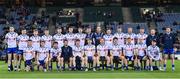 27 January 2024; Monaghan players during the team photograph before the Allianz Football League Division 1 match between Dublin and Monaghan at Croke Park in Dublin. Photo by Seb Daly/Sportsfile