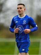 27 January 2024; Darragh Leahy of Waterford during the pre-season friendly match between Shelbourne and Waterford at AUL Complex in Clonsaugh, Dublin. Photo by Seb Daly/Sportsfile