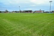 27 January 2024; A general view of the pitch before the Lidl LGFA National League Division 1 Round 2 match between Galway and Mayo at Duggan Park in Ballinasloe, Galway. Photo by Piaras Ó Mídheach/Sportsfile