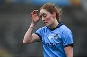 28 January 2024; Kate Murray of Dublin after the Lidl LGFA National League Division 1 Round 2 match between Meath and Dublin at Páirc Tailteann in Navan, Meath. Photo by David Fitzgerald/Sportsfile